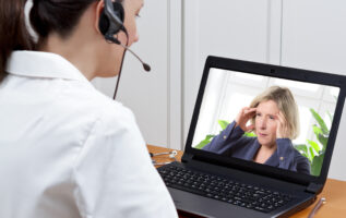 femme téléconsultation