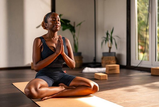 yoga femme